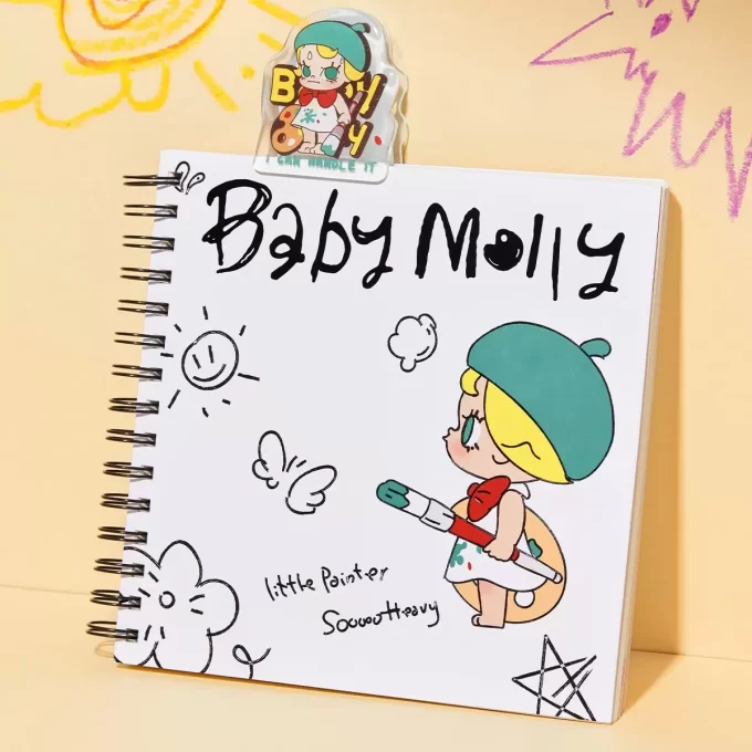 Baby Molly, als ich drei war! – Skizzenbuch der Serie