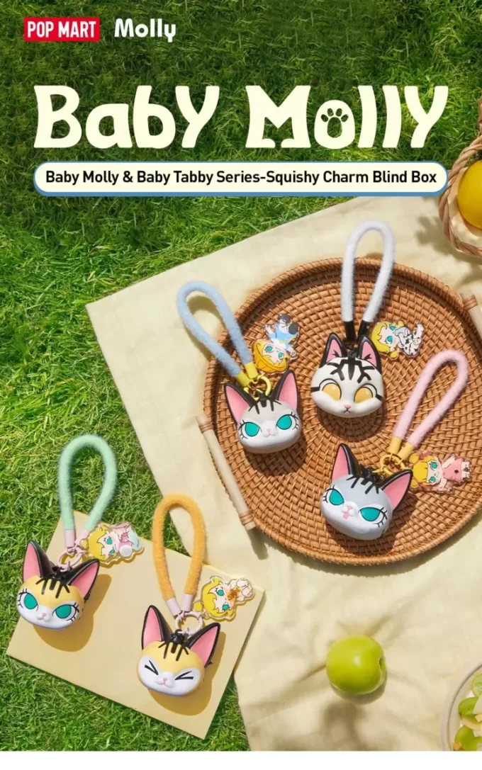 Baby Molly & Baby Tabby Serie – Blindbox mit Anhänger