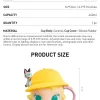 Baby Molly & Baby Tabby Serie – Keramiktasse mit großem Kopf