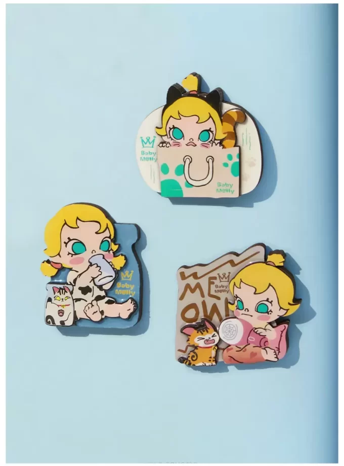 Baby Molly & Baby Tabby Serie – Kühlschrankmagnet-Blindbox