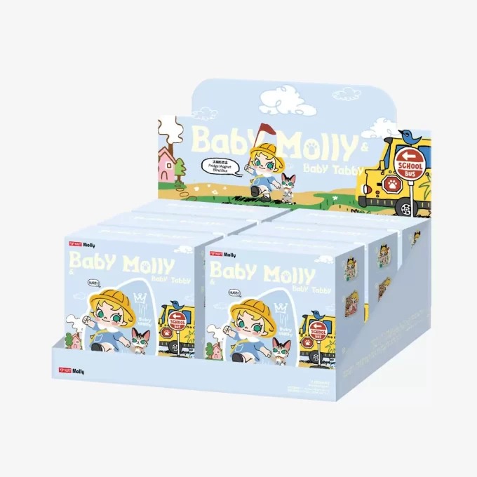 Baby Molly & Baby Tabby Serie – Kühlschrankmagnet-Blindbox