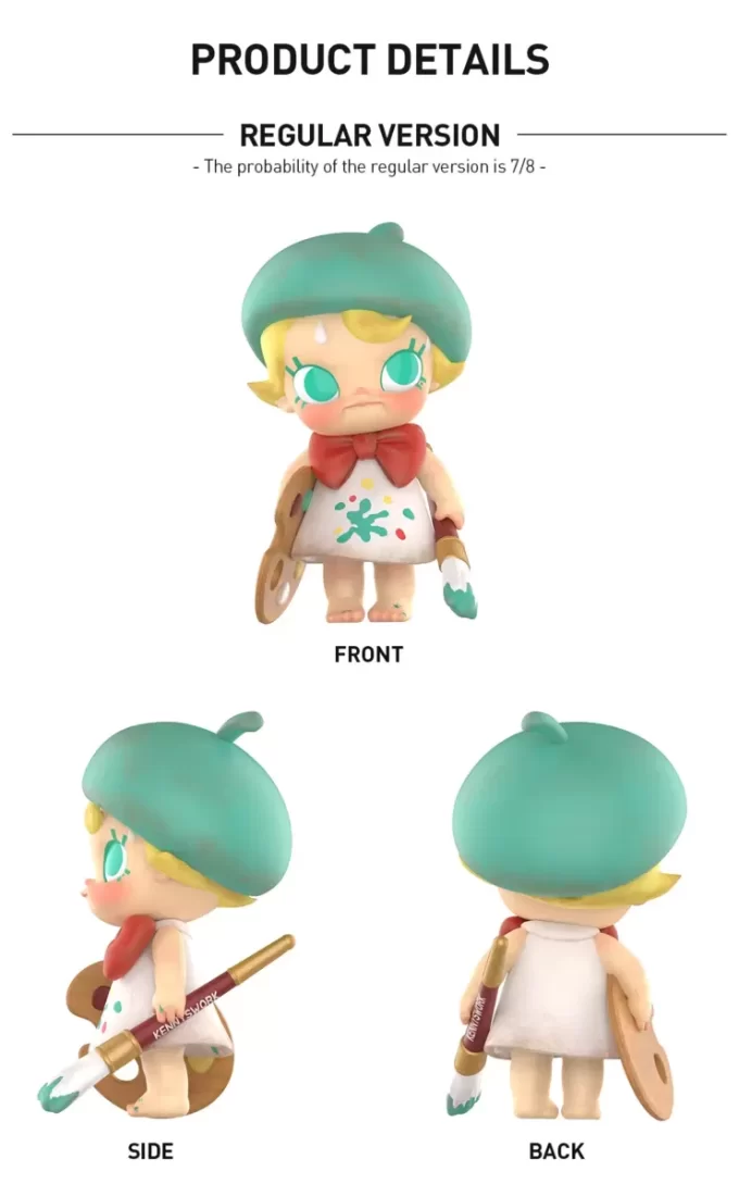Baby Molly Future Painter Figur