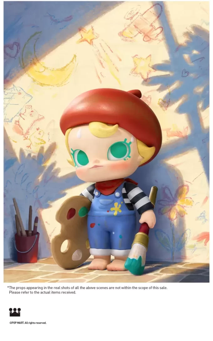 Baby Molly Future Painter Figur