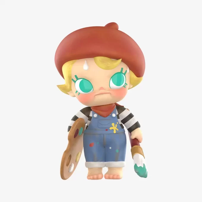 Baby Molly Future Painter Figur