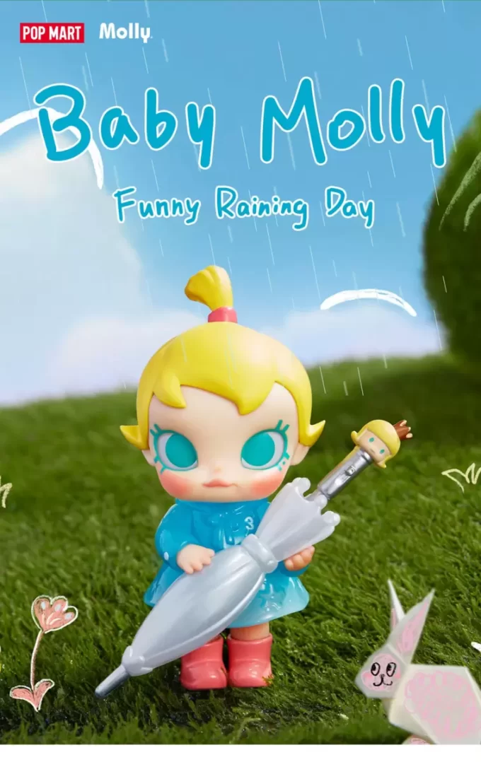 Baby Molly Lustige Regentag-Figur