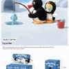 Baby Molly × Pingu Happy Fishing Serie – Vinyl Plüsch Anhänger Blind Box
