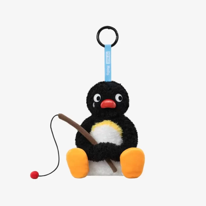 Baby Molly × Pingu Happy Fishing Serie – Vinyl Plüsch Anhänger Blind Box