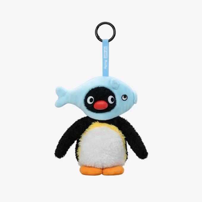 Baby Molly × Pingu Happy Fishing Serie – Vinyl Plüsch Anhänger Blind Box