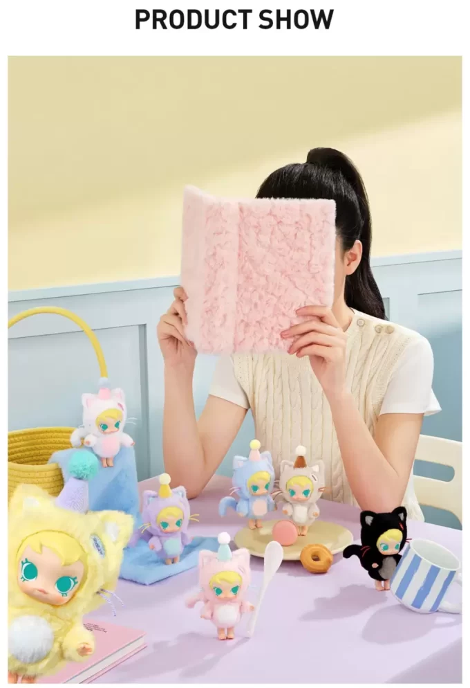 Baby Molly Pocket Friends Serie – Blindbox mit Vinyl-Plüschanhänger