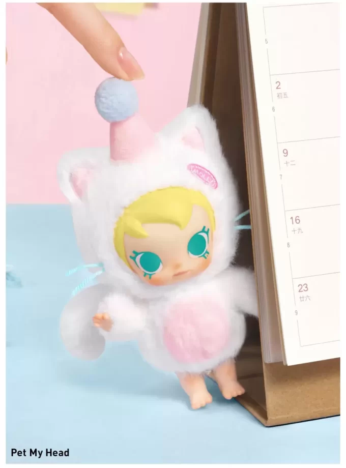 Baby Molly Pocket Friends Serie – Blindbox mit Vinyl-Plüschanhänger