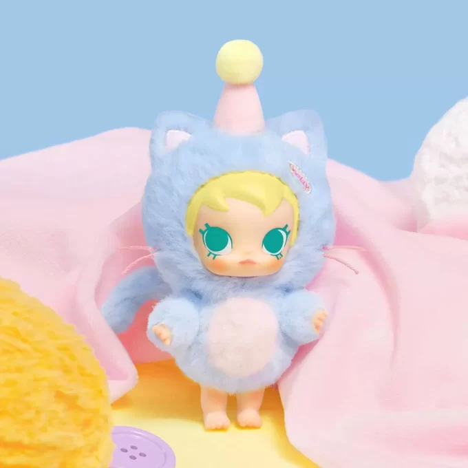 Baby Molly Pocket Friends Serie – Blindbox mit Vinyl-Plüschanhänger