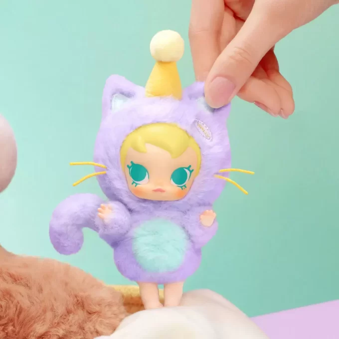 Baby Molly Pocket Friends Serie – Blindbox mit Vinyl-Plüschanhänger