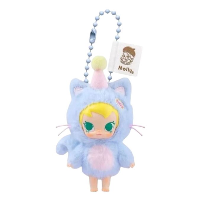 Baby Molly Pocket Friends Vinyl-Plüschanhänger „Feeling Blue“