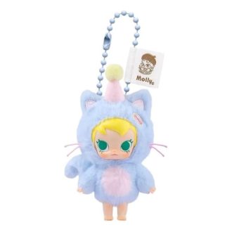 Baby Molly Pocket Friends Vinyl-Plüschanhänger „Feeling Blue“