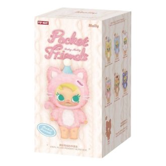 Baby Molly Pocket Friends Vinyl-Plüschanhänger, versiegelte Hülle (1 Blindbox)