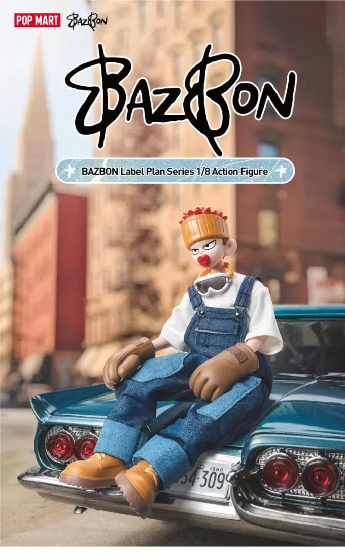 BAZBON Label Plan Serie 1/8 Actionfigur
