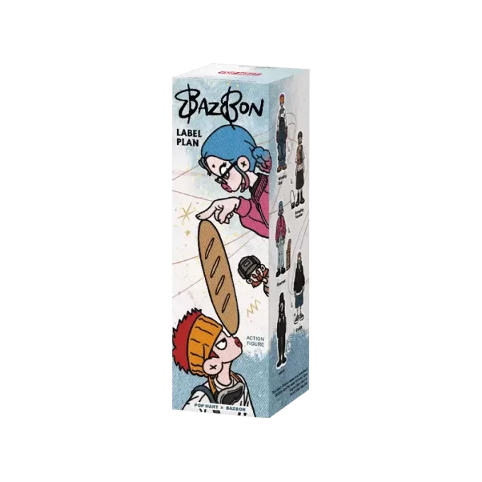 BAZBON Label Plan Serie 1/8 Actionfigur
