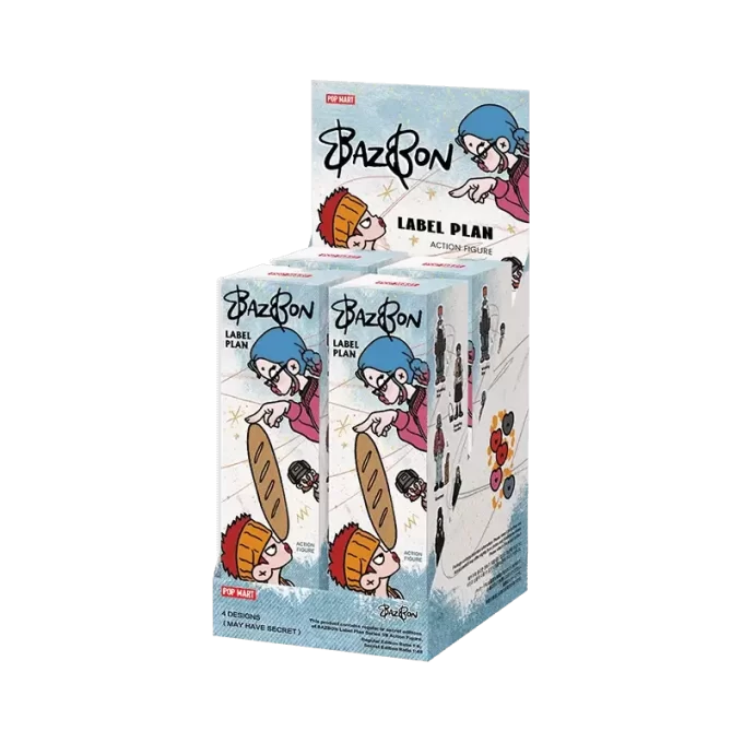 BAZBON Label Plan Serie 1/8 Actionfigur