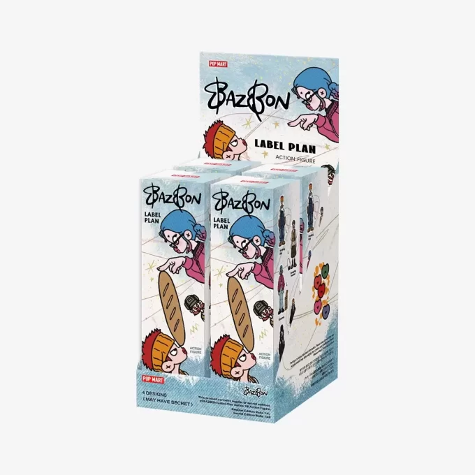 BAZBON Label Plan Serie 1/8 Actionfigur