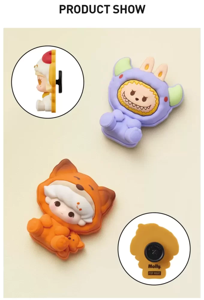 Bubble Cute Particle Pyjama Party Serie Dekoratives Schnallenset