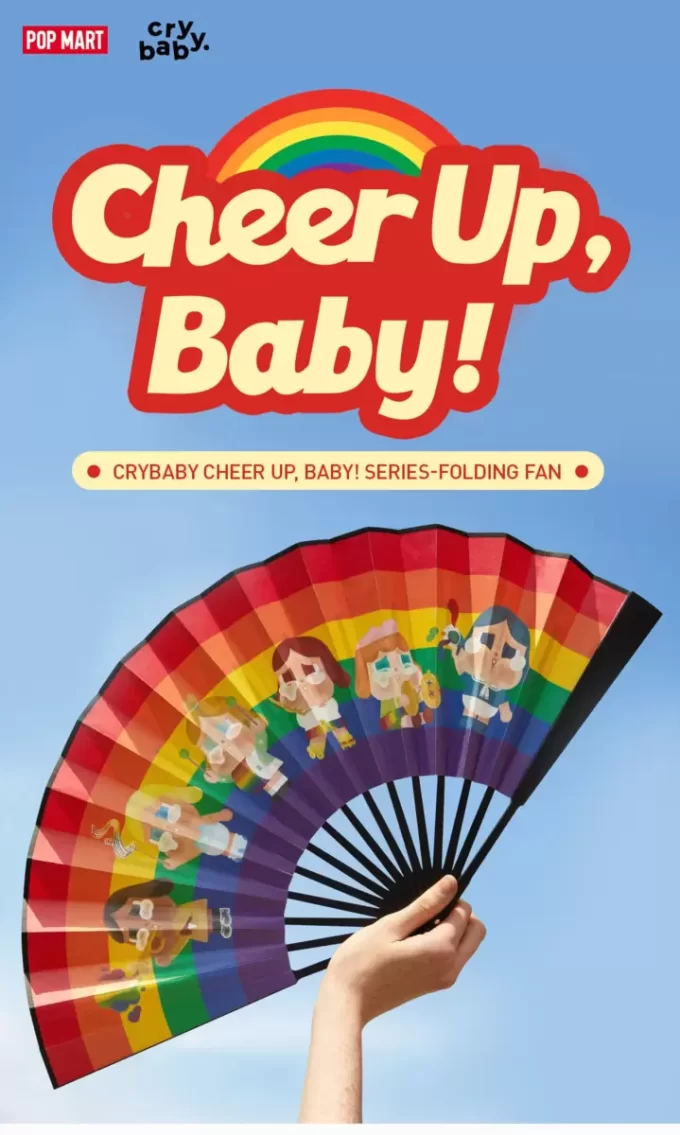CRYBABY CHEER UP, BABY! SERIE – Faltfächer