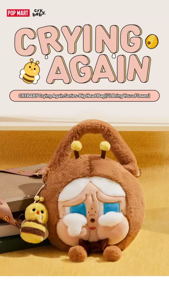 CRYBABY Crying Again-Serie – Big Head Bag (Ich bringe dir eine Blume)