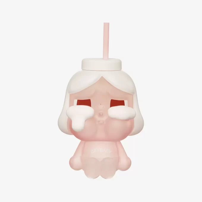 CRYBABY Crying Again Series – Plüsch-Strohbecher (ICH GIB DIR ALLE MEINE LIEBE)