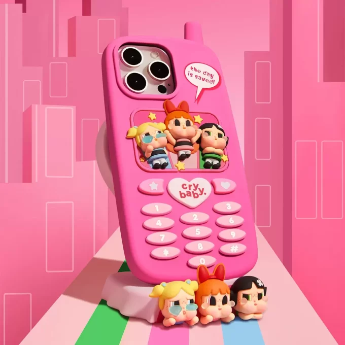 CRYBABY × Powerpuff Girls Serie – Handyhalterung