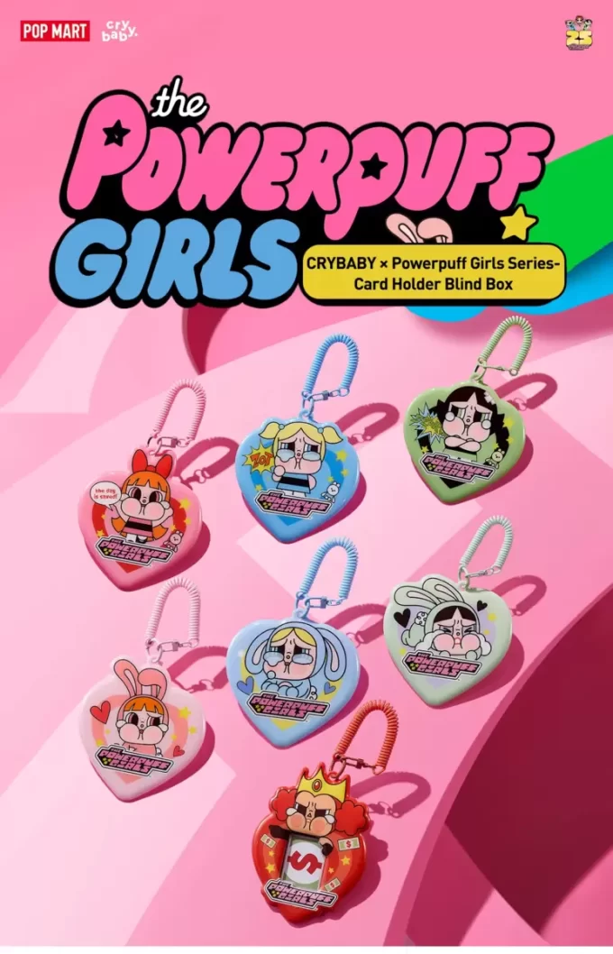 CRYBABY× Powerpuff Girls Serie-Kartenhalter Blind Box