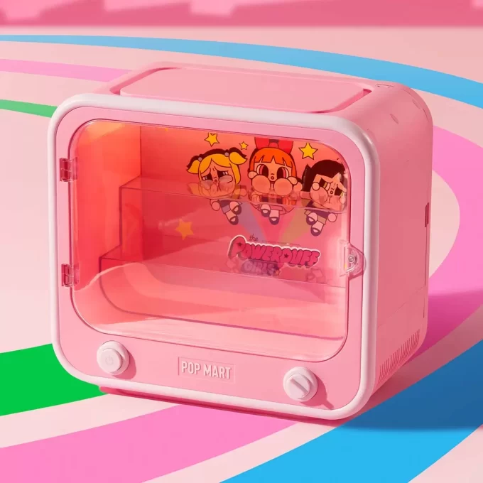 CRYBABY × Powerpuff Girls Serie-TV-Set Leuchtdisplay-Container