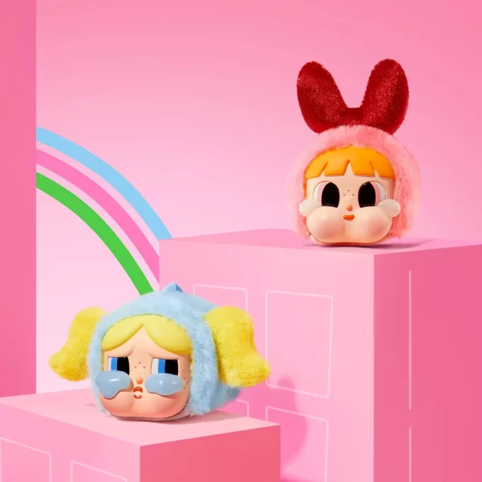 CRYBABY × Powerpuff Girls Serie – Vinyl Face Plüsch Blind Box