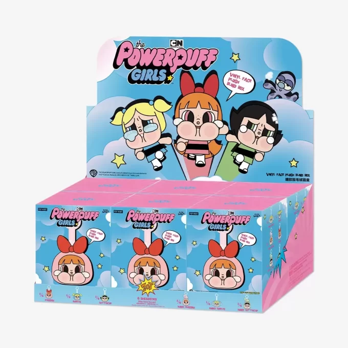 CRYBABY × Powerpuff Girls Serie – Vinyl Face Plüsch Blind Box