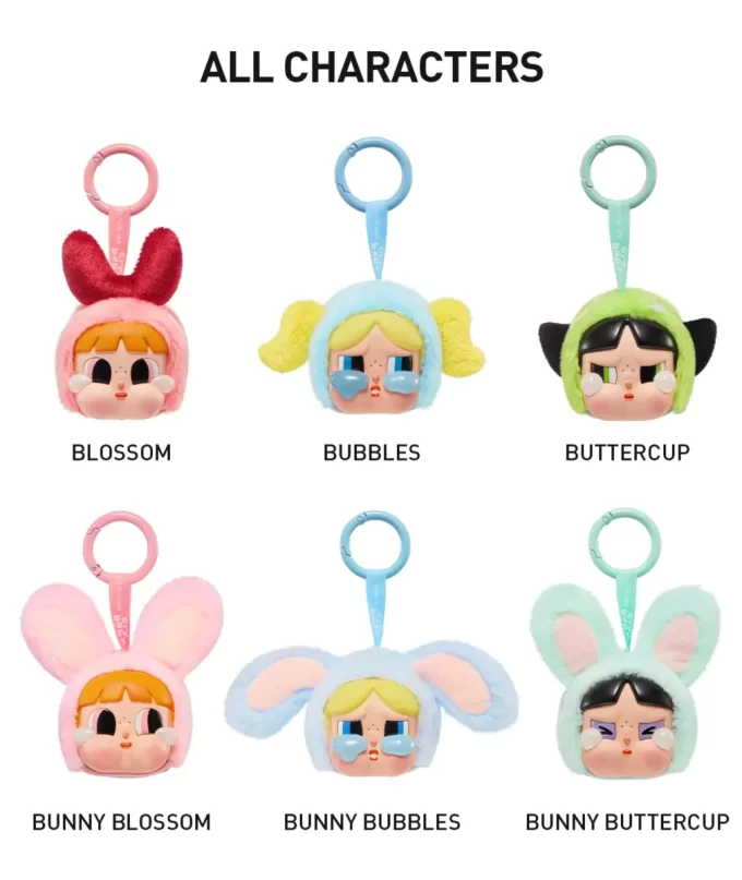 CRYBABY × Powerpuff Girls Serie – Vinyl Face Plüsch Blind Box