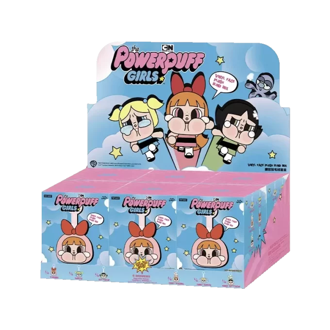 CRYBABY × Powerpuff Girls Serie – Vinyl Face Plüsch Blind Box