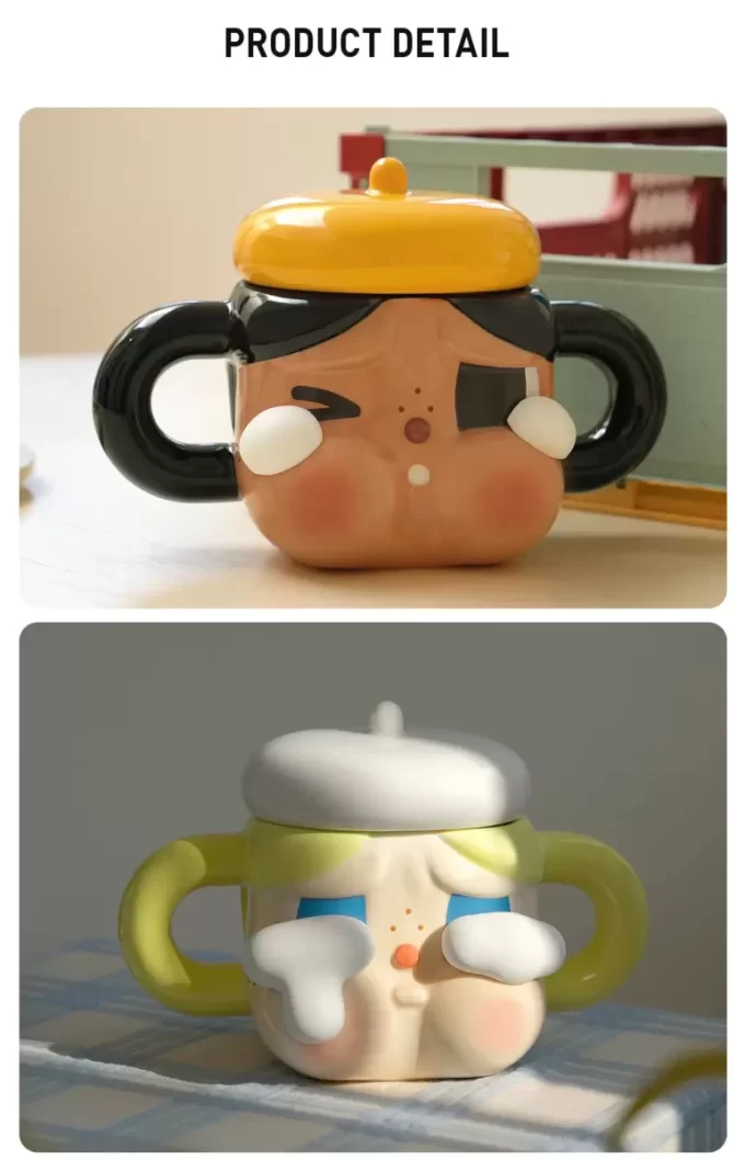 CRYBABY Sad Club Series – Keramiktasse (Braun)