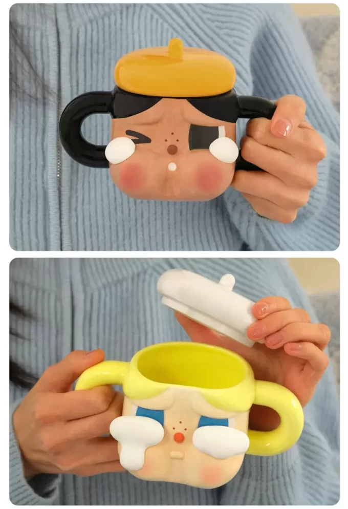 CRYBABY Sad Club Series – Keramiktasse (Braun)