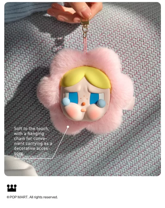 CRYBABY Sad Club Series – Silikon-Plüsch-Kopfhörertasche