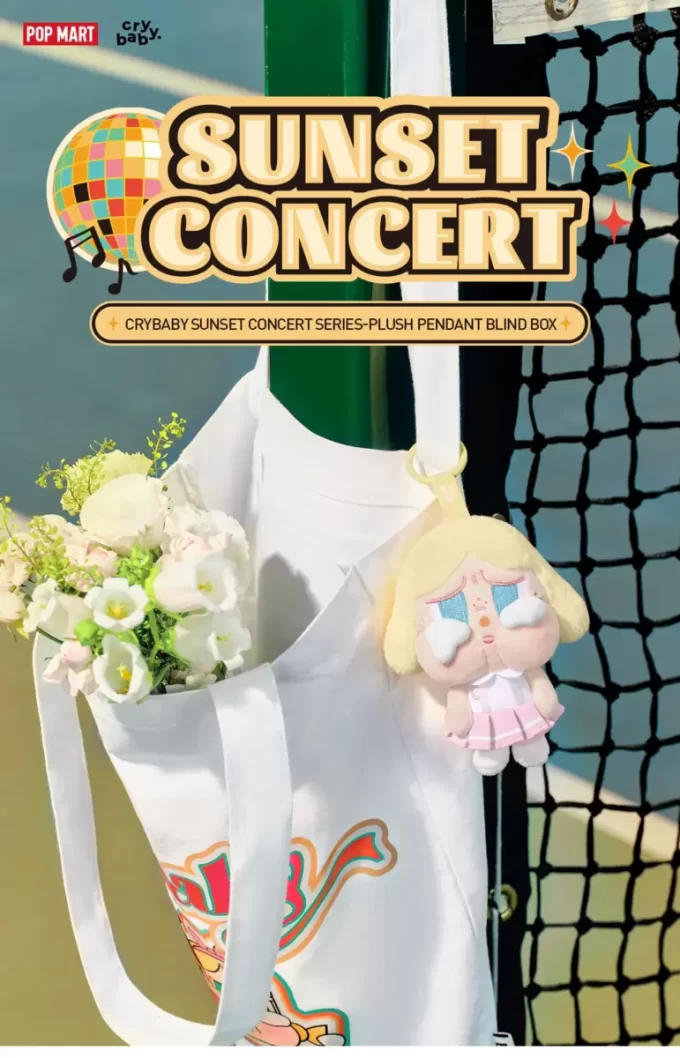 CRYBABY Sunset Concert Series – Plüschanhänger-Blindbox