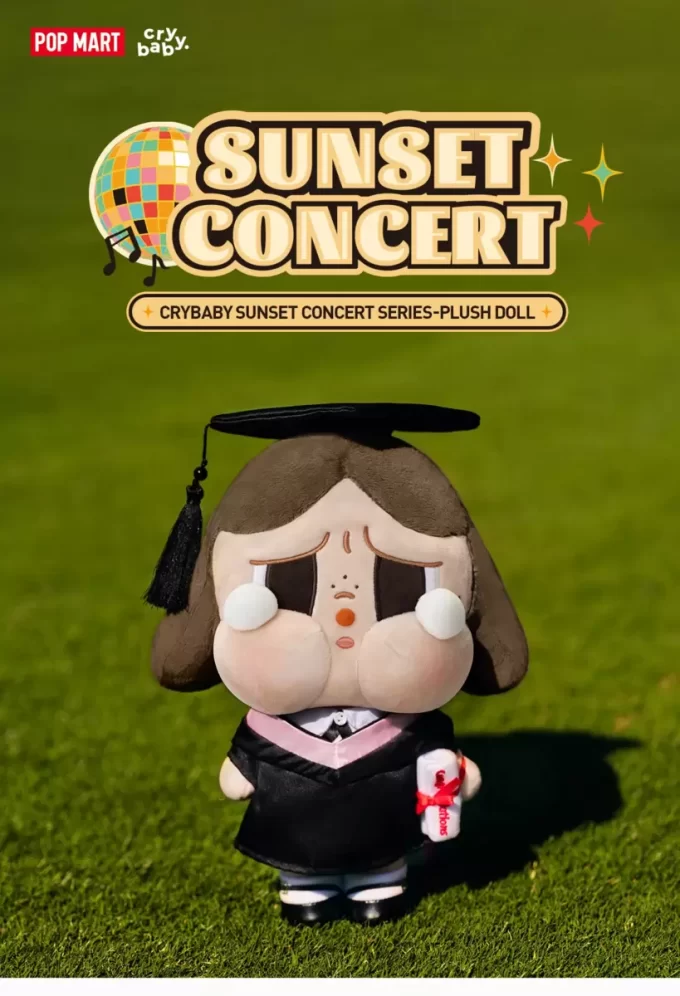 CRYBABY Sunset Concert Series-Plüschpuppe