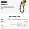 CRYBABY Wild But Cutie Serie – Handyanhänger-Blindbox