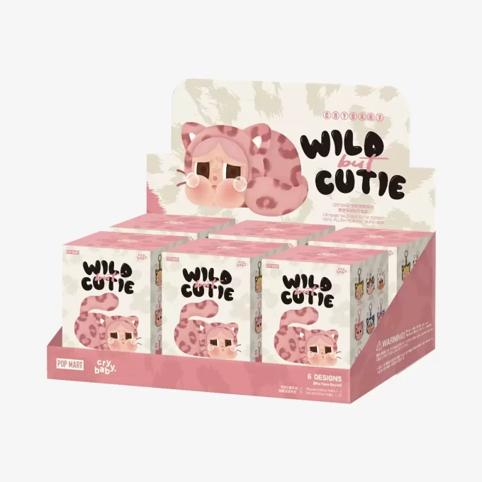CRYBABY Wild But Cutie Serie – Vinyl Plüsch Anhänger Blind Box
