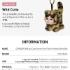 CRYBABY Wild But Cutie Serie – Vinyl Plüsch Anhänger Blind Box