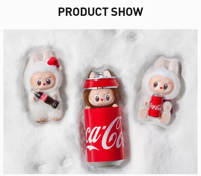 DIE MONSTERS COCA-COLA SERIE – Vinyl Face Blind Box