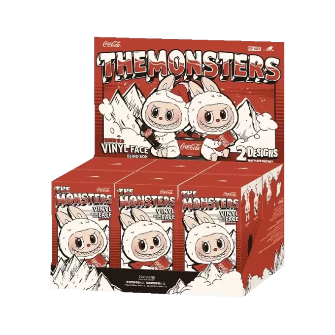 DIE MONSTERS COCA-COLA SERIE – Vinyl Face Blind Box