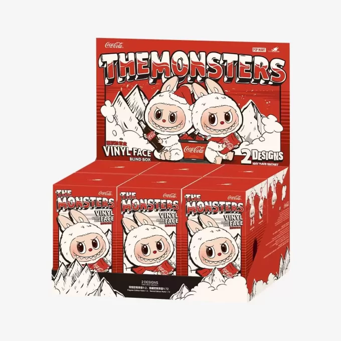 DIE MONSTERS COCA-COLA SERIE – Vinyl Face Blind Box