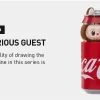 DIE MONSTERS COCA-COLA SERIE – Vinyl Face Blind Box