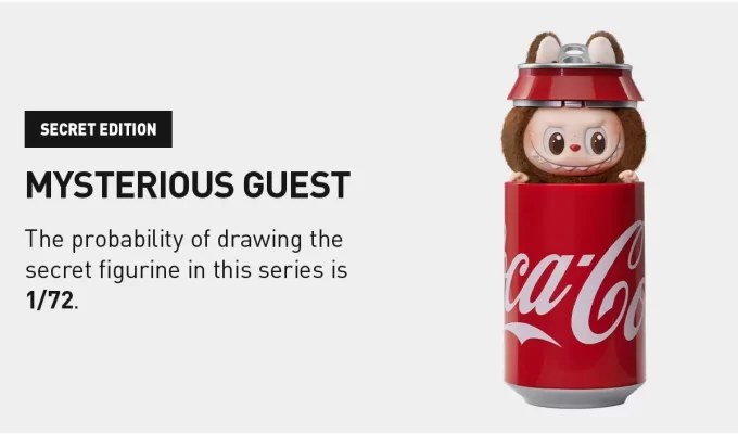 DIE MONSTERS COCA-COLA SERIE – Vinyl Face Blind Box