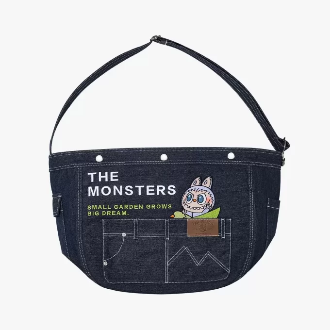 DIE MONSTERS FALL IN WILD SERIES – Denim Messenger Bag