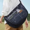 DIE MONSTERS FALL IN WILD SERIES – Denim Messenger Bag