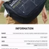 DIE MONSTERS FALL IN WILD SERIES – Denim Messenger Bag